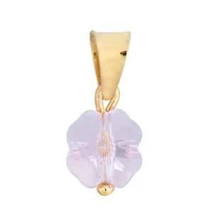 آویز گردنبند طلا 18 عیار زنانه الن نار مدل 0778