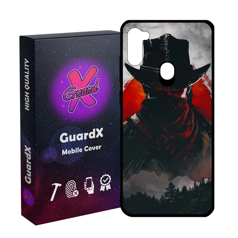 کاور گارد ایکس طرح Red Dead Redemption مدل Glass10733 مناسب برای گوشی موبایل سامسونگ Galaxy A11/M11