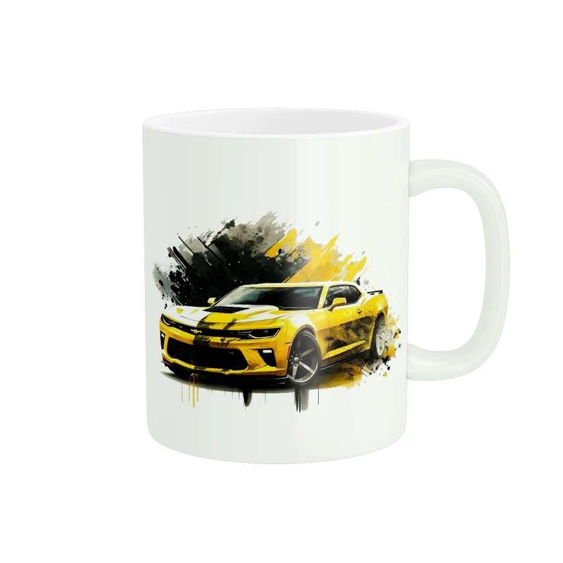 ماگ پادآفرین مدل ماشین شورولت کامارو Chevrolet camaro کد 022