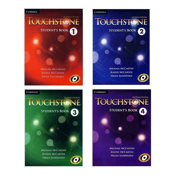 کتاب Touchstone اثر جمعی از نویسندگان انتشارات زبان مهر 4 جلدی