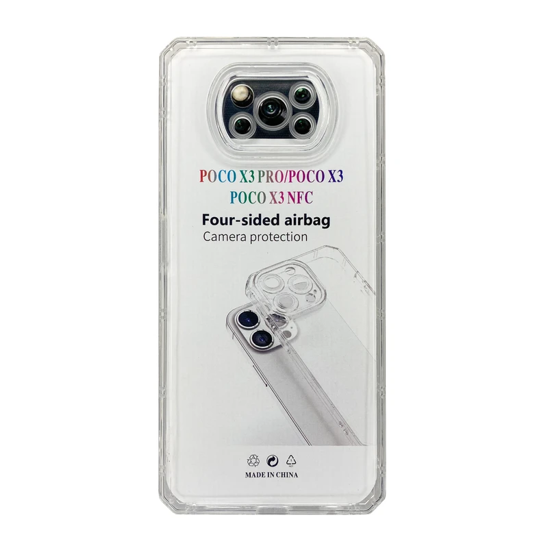کاور مدل Clear Airbag مناسب برای گوشی موبایل شیائومی POCO X3 PRO / X3 NFC