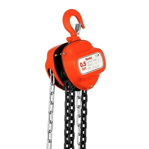 جرثقیل زنجیری رونیکس مدل RH-4101 ظرفیت 0.5 تن جرثقیل زنجیری رونیکس مدل RH-4101 ظرفیت 0.5 تن