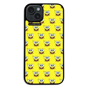 AKAM AMC-WA15PLUS-SPONGE BOB12 Cover For Apple iPhone 15 Plus