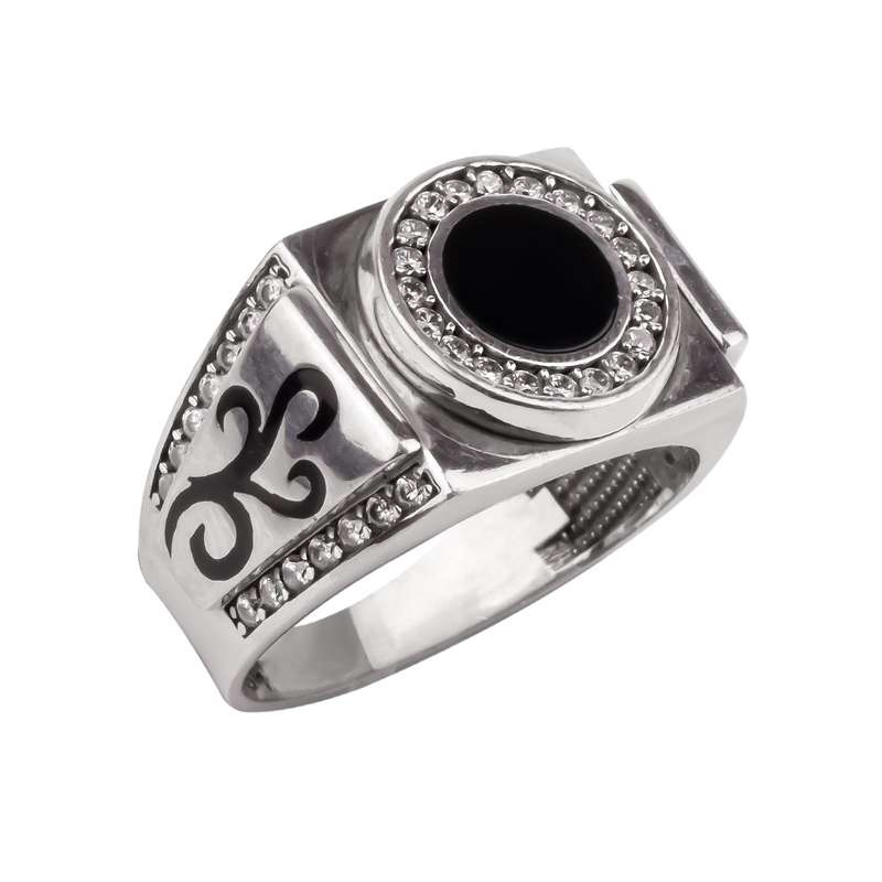 انگشتر نقره مردانه مدل 21888