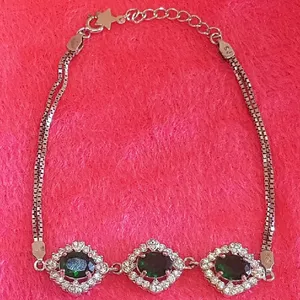 دستبند نقره زنانه مدل p702