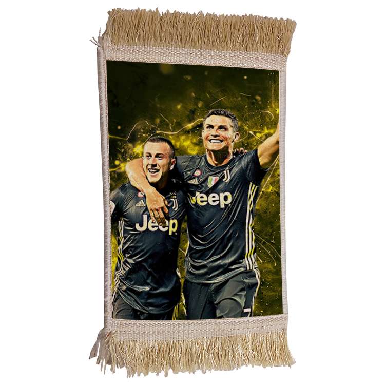 فرش ماشینی دیوارکوب مدل رونالدو کد 423