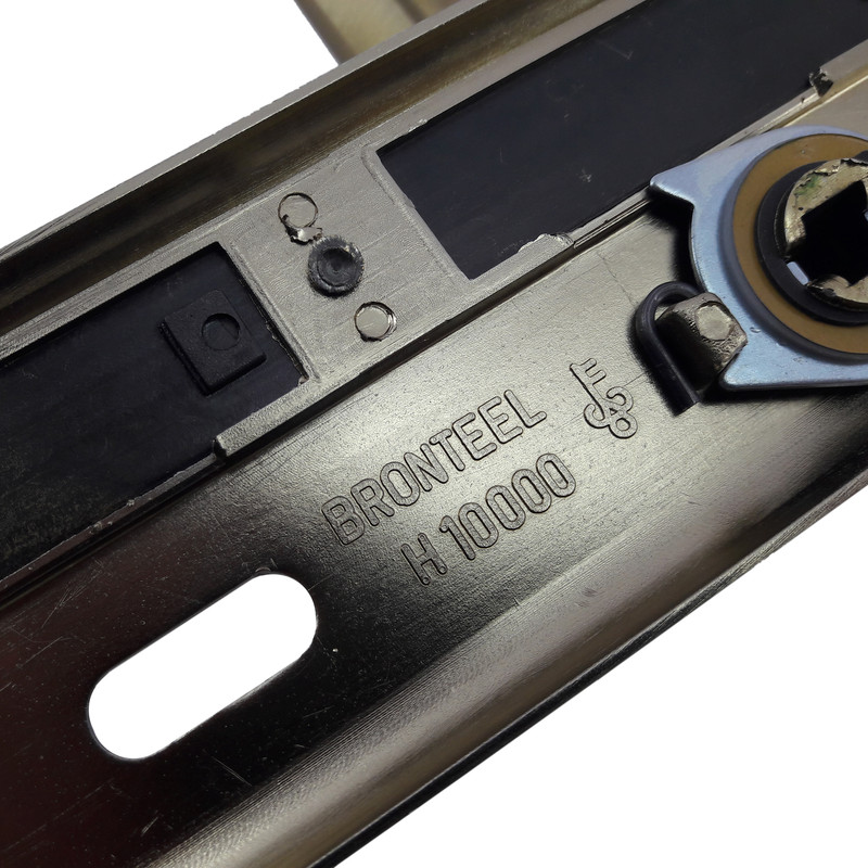 دستگیره در برنز استیل مدل H10000 مجموعه 2 عددی