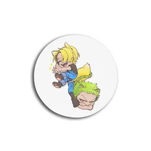 زیر لیوانی مدل انیمه وان پیس لوفی کد One Piece 315