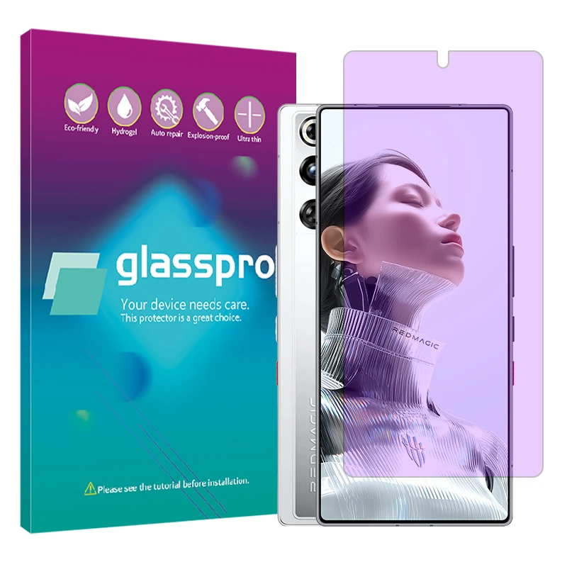 محافظ صفحه محافظ چشم گلس پرو مدل هیدروژلی مناسب برای گوشی موبایل زد تی ای nubia RedMagic 11 Pro (China)