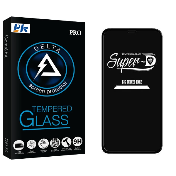 محافظ صفحه نمایش پی کی مدل Delta SuperD مناسب برای گوشی موبایل اپل iPhone 11 Pro Max / XS Max