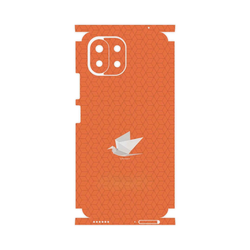 برچسب پوششی ماهوت مدل Minimalist origami bird-FullSkin مناسب برای گوشی موبایل شیائومی MI 11 LITE