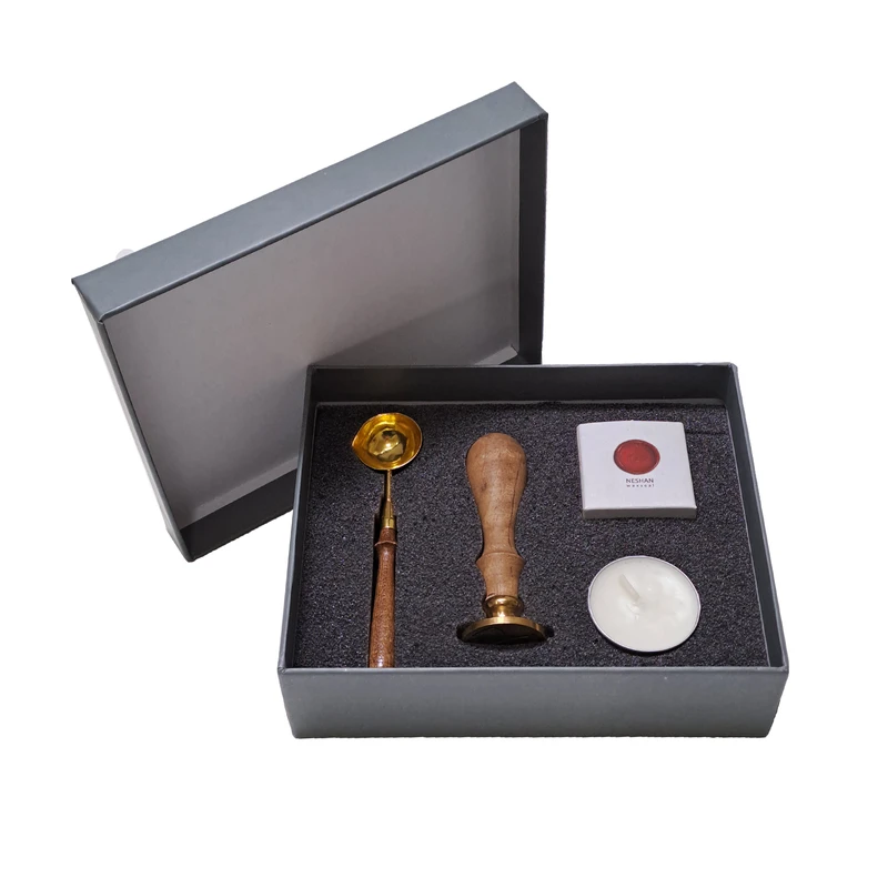 مهر و موم نشان مدل گل رز مجموعه 4 عددی