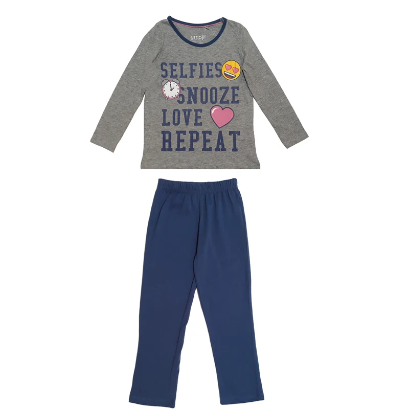 ست تی شرت و شلوار دخترانه کد 638