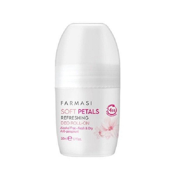 رول ضد تعریق فارماسی مدل soft petals حجم 50 میلی لیتر رول ضد تعریق فارماسی مدل soft petals حجم 50 میلی لیتر