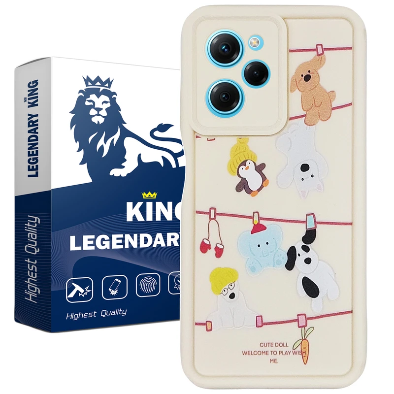 کاور لجندری کینگ طرح RAKHTBAND مناسب برای گوشی موبایل شیائومی Poco X5 Pro