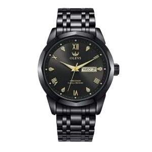 ساعت مچی عقربه‌ای کوارتز مردانه اُ لِوز مدل نگینی کد 008