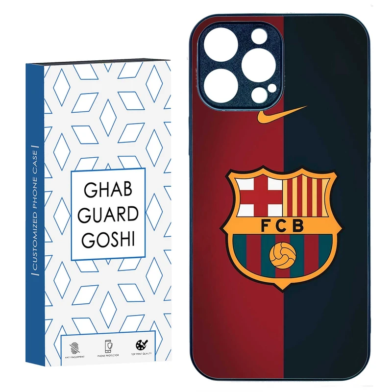 کاور قاب گارد گوشی طرح تیم بارسلونا کد TPU-090 مناسب برای گوشی موبایل اپل IPHONE 15 PRO MAX