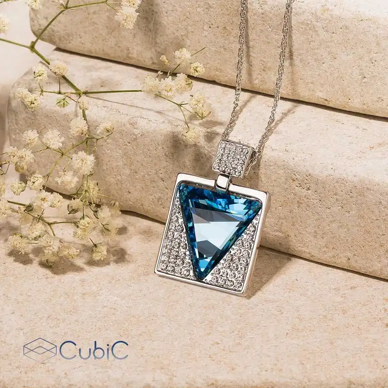گردنبند زنانه کوبیک مدل QN-171294