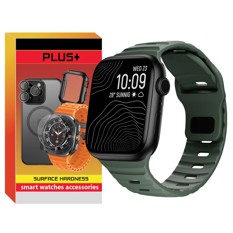 بند پلاس مدل Spig Sport PL مناسب برای اپل واچ سری 4/5/6/Se سایز 44 میلی متری