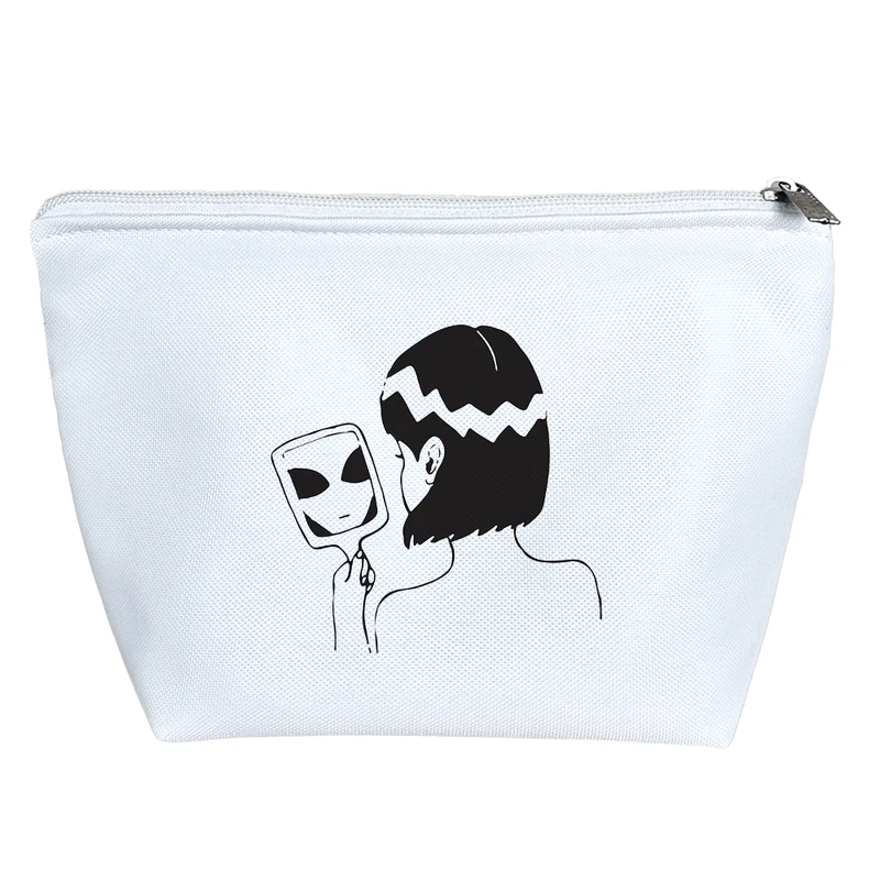 کیف لوازم آرایش دخترانه خندالو مدل آدم فضایی کد 7062