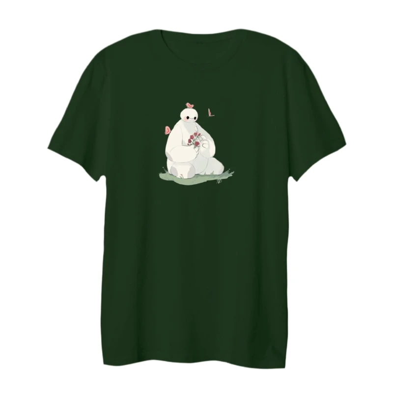 تی شرت لانگ آستین کوتاه زنانه مدل بیمکس و گل