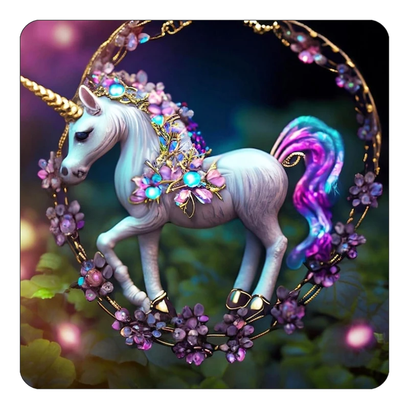 مگنت کاکتی طرح اسب تک شاخ و یونیکورن مدل mp31075