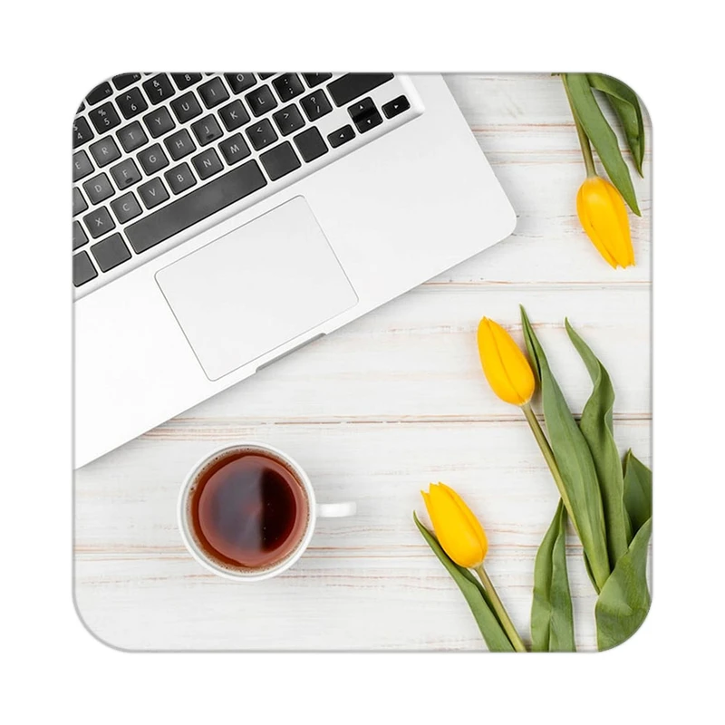 زیر لیوانی کاکتی طرح گل مدل mp16991