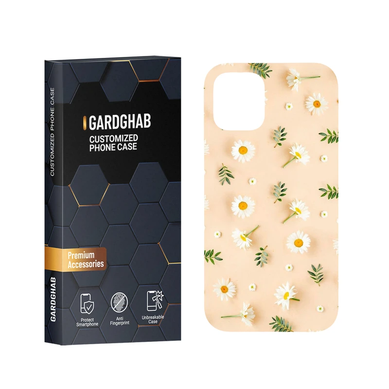 کاور گارد قاب مدل گل مناسب برای گوشی موبایل اپل iPhone 13 Mini