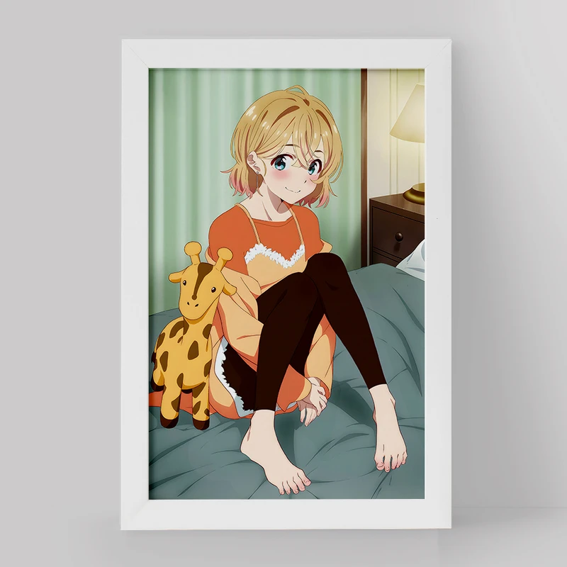 تابلو خندالو مدل مامی نانامی انیمه کانوجواوکاری کد 18204