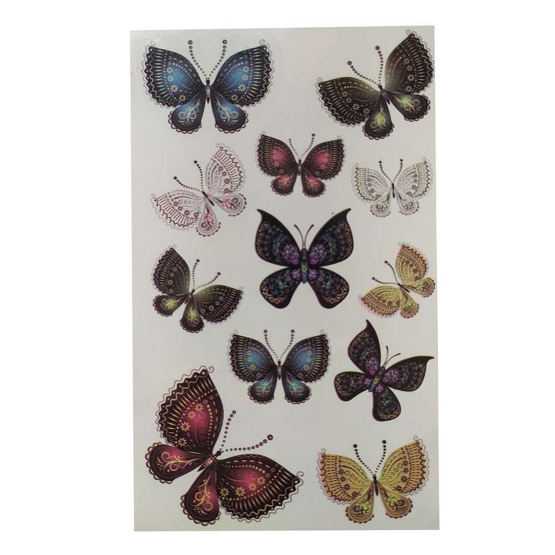 تاتو موقت طرح پروانه کد 06