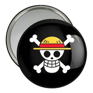 آینه جیبی خندالو مدل انیمه وان پیس One Piece  کد 10540