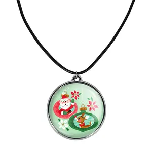 گردنبند خندالو مدل کریسمس Christmas کد 2215822157