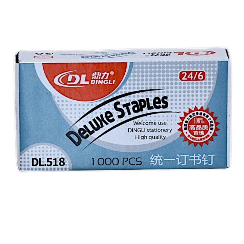 سوزن منگنه دی ال کد DL516 بسته 1000 عددی