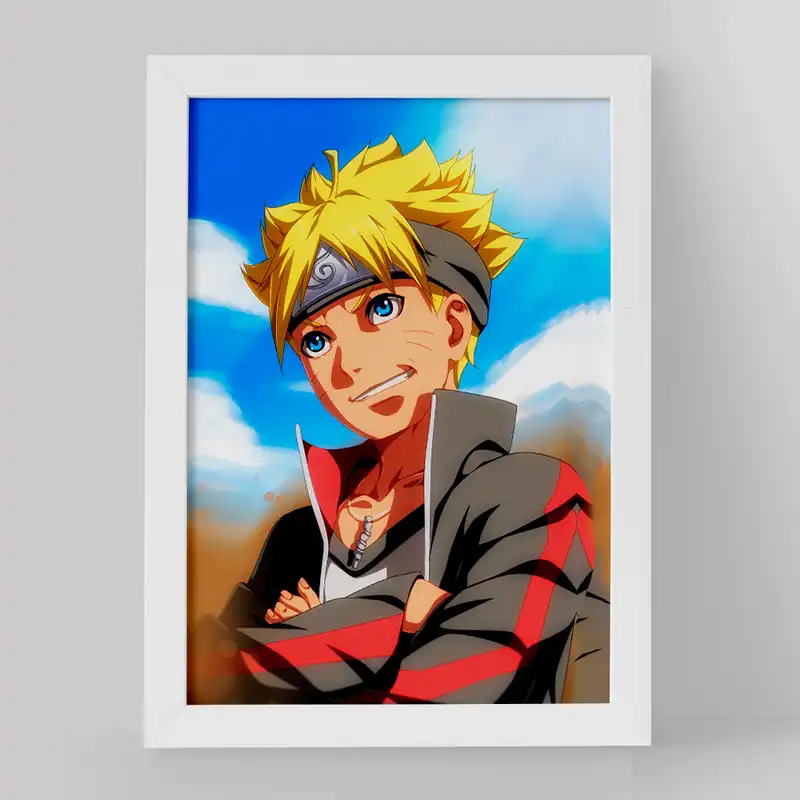 تابلو خندالو مدل بوروتو انیمه بوروتو کد 15760