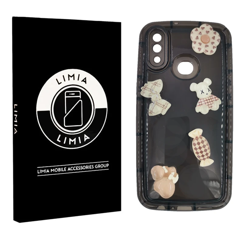 کاور لیمیا مدل فانتزی لنزدار ژله ای طرح عروسکی برجسته مناسب برای گوشی موبایل سامسونگ Galaxy A10s