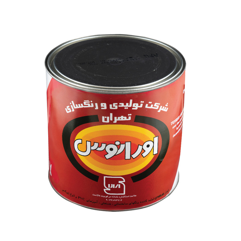 رنگ ضد زنگ اخرایی اورانوس مدل 6600 حجم 4 لیتر