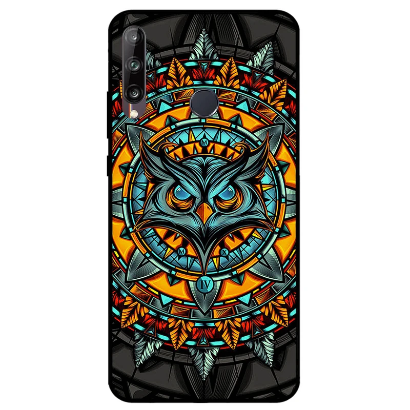 کاور مگافون طرح جغد مدل 1903 مناسب برای گوشی موبایل هوآوی Y7P 2020