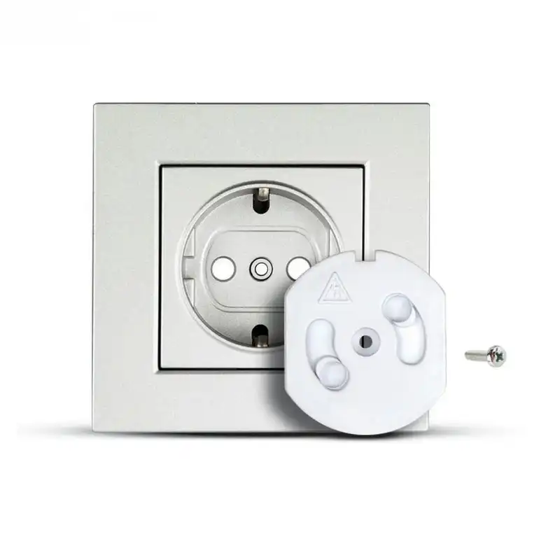 محافظ پریز برق کودک خوش منظر الکتریک مدل A2 بسته 7 عددی