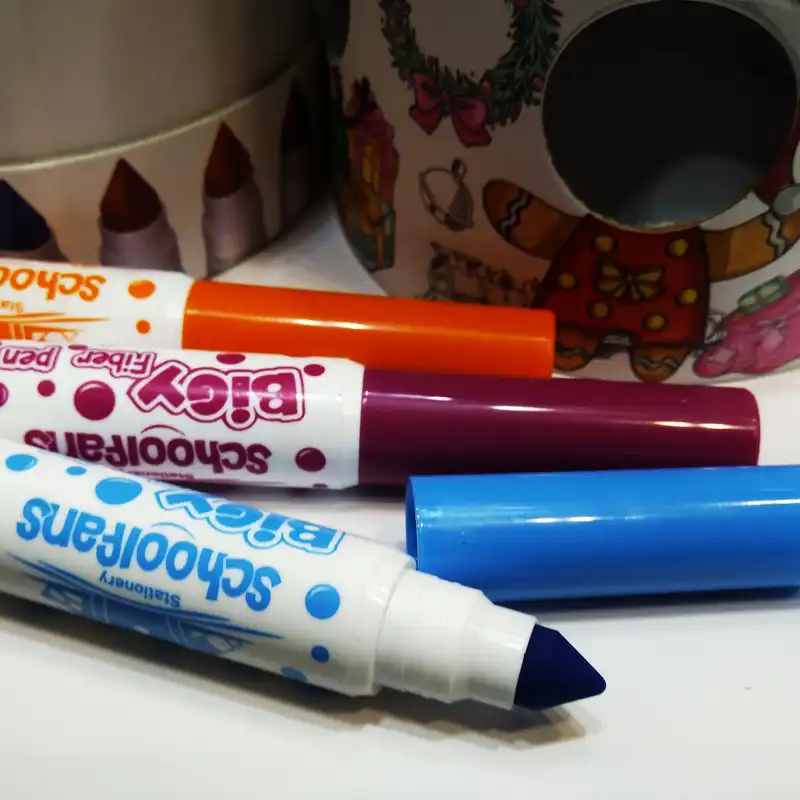 ماژیک رنگ آمیزی 24 رنگ اسکول فنس مدل WASHABLE JAMBO