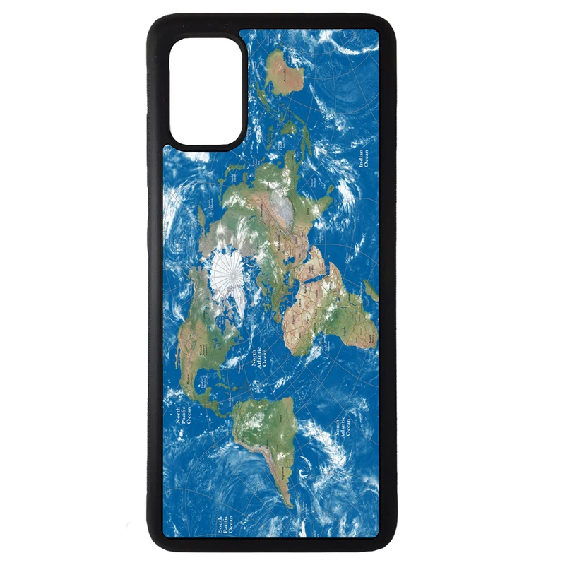 کاور طرح نقشه کد 110646 مناسب برای گوشی موبایل سامسونگ galaxy a31