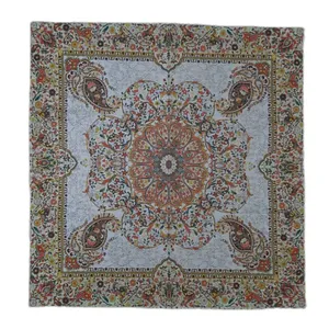 رومیزی ترمه مدل مربع طرح افشار
