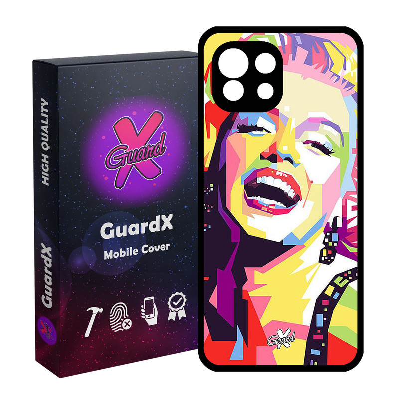 کاور گارد ایکس طرح Marilyn Monroe مدل Glass10273 مناسب برای گوشی موبایل شیائومی Mi 11 Lite