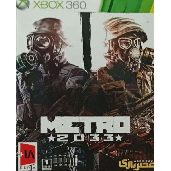 بازی METRO 2033 مخصوص XBOX 360 بازی METRO 2033 مخصوص XBOX 360