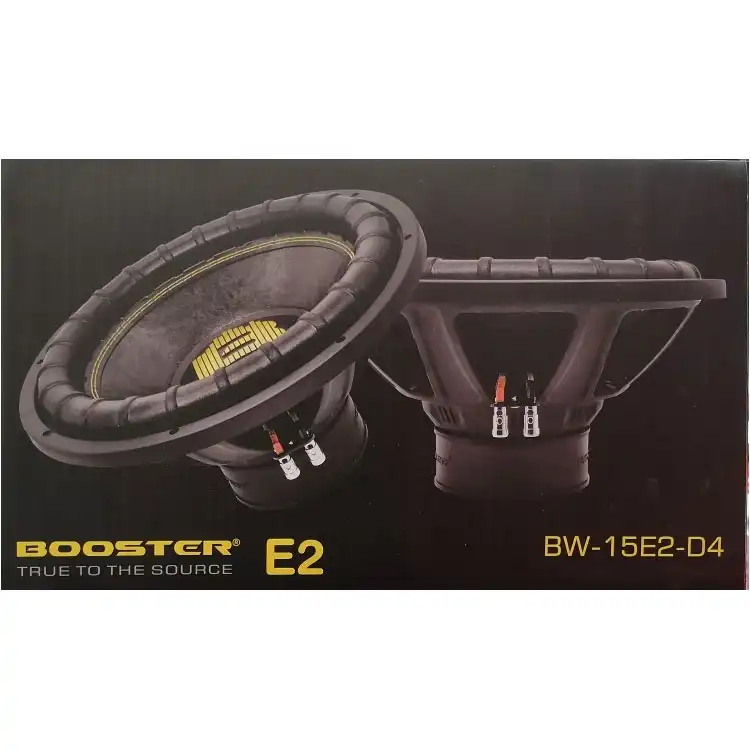 ساب ووفر خودرو بوستر مدل BW-15E2-D4
