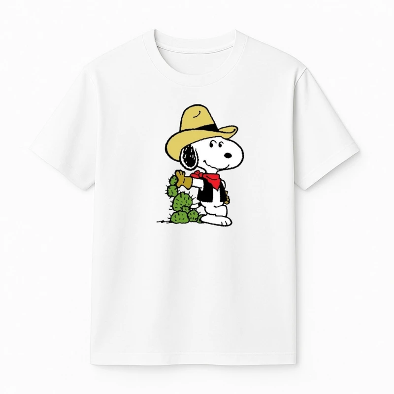 تی‌شرت آستین کوتاه پسرانه مدل اسنوپی کد v12 