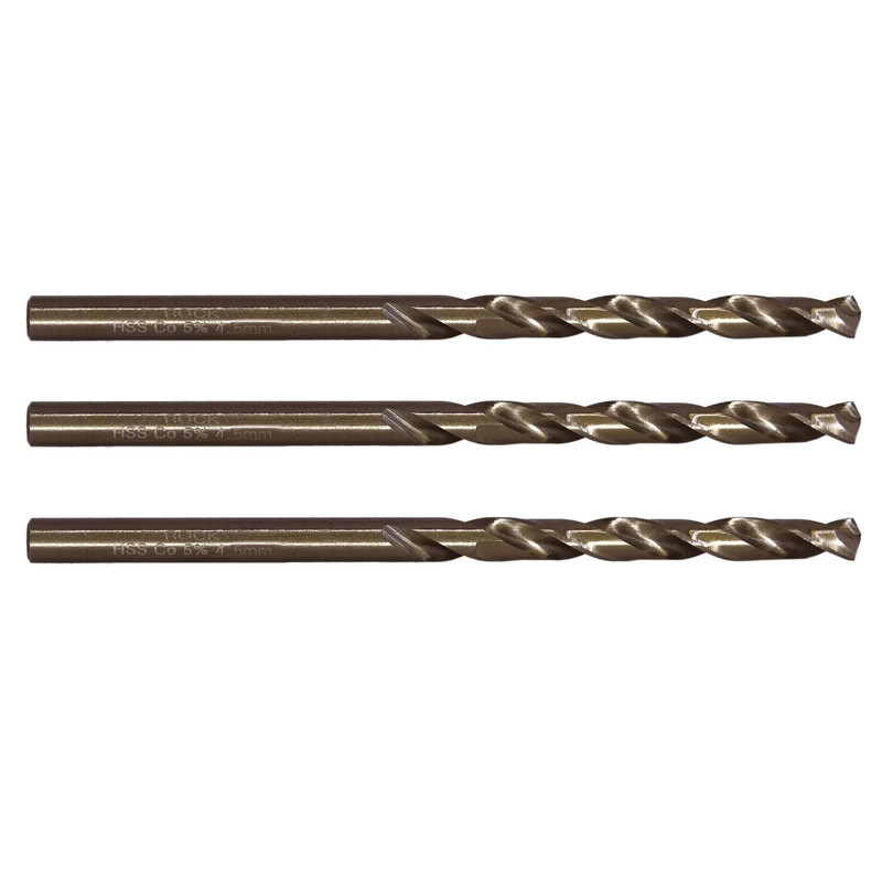 مته فلز کبالت راک مدل MMA-RC4.5mm سایز 4.5 میلی متر مجموعه 3 عددی