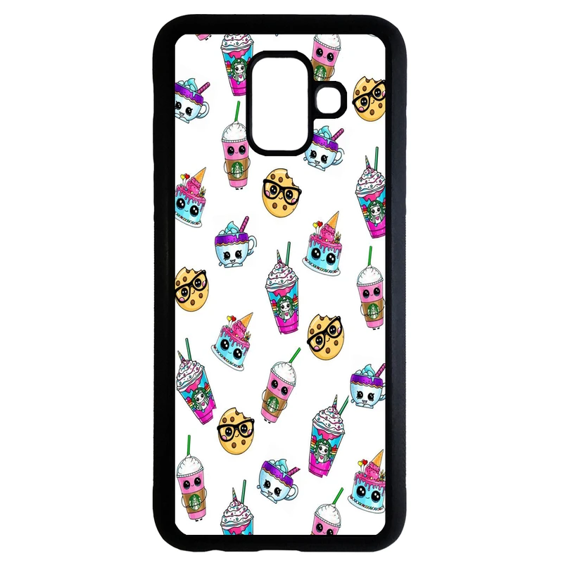 کاور طرح خوراکی کد 9366 مناسب برای گوشی موبایل سامسونگ galaxy a6 plus 2018
