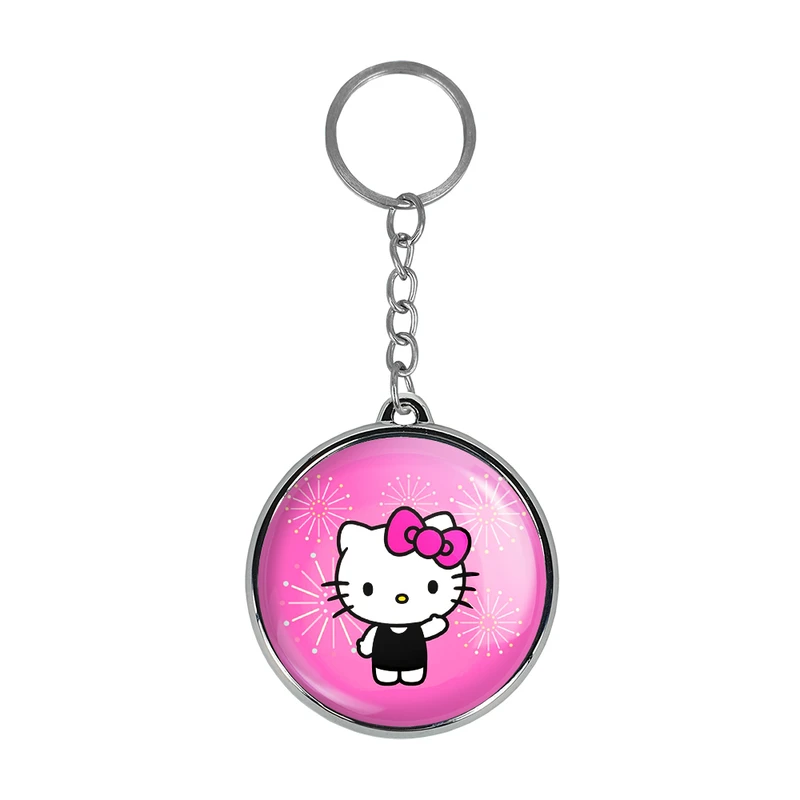 جاکلیدی خندالو طرح هلو کیتی Hello Kitty مدل دوطرفه کد 2476824770
