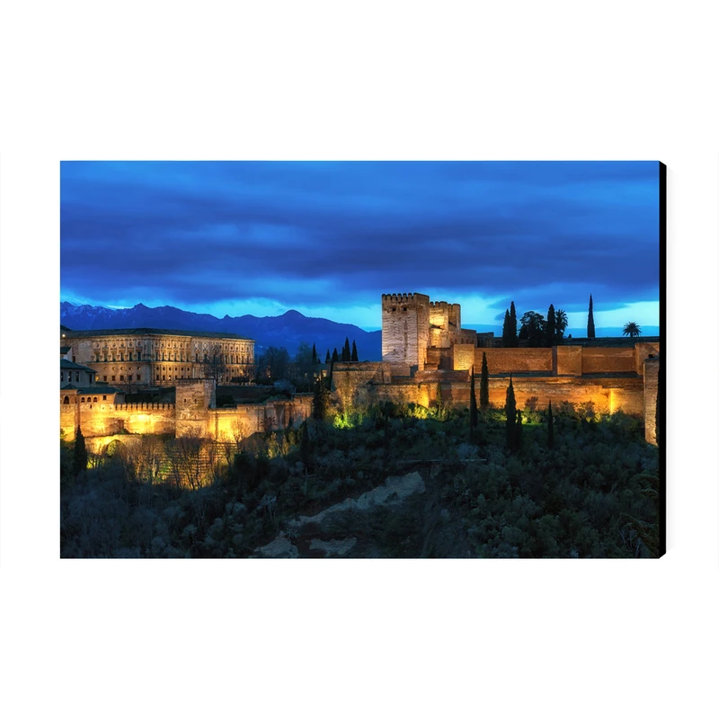 تابلو شاسی عرش طرح گردشگری اسپانیا مدل کاخ الحمرا کد As6254