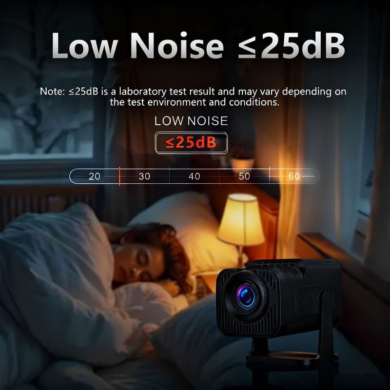ویدئو پروژکتور بنیوس مدل BE-VP08 با رزولوشن 1280x720|HD